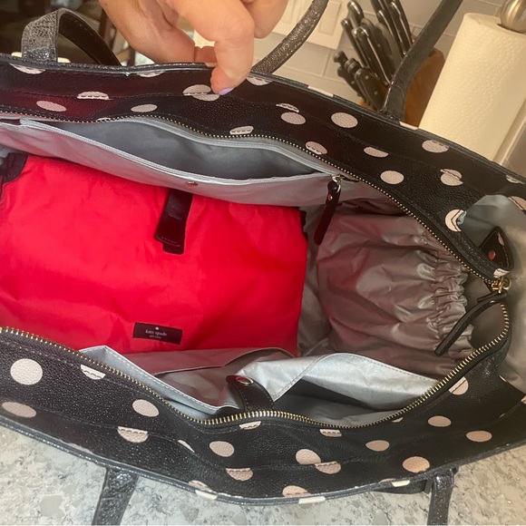 Kate Spade Diaper bag polka dot